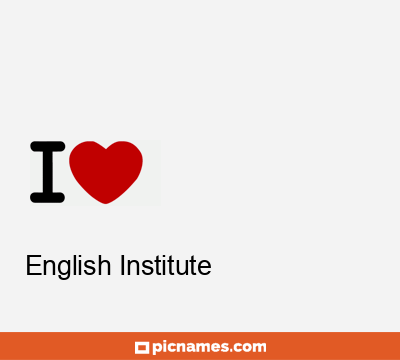 English Institute